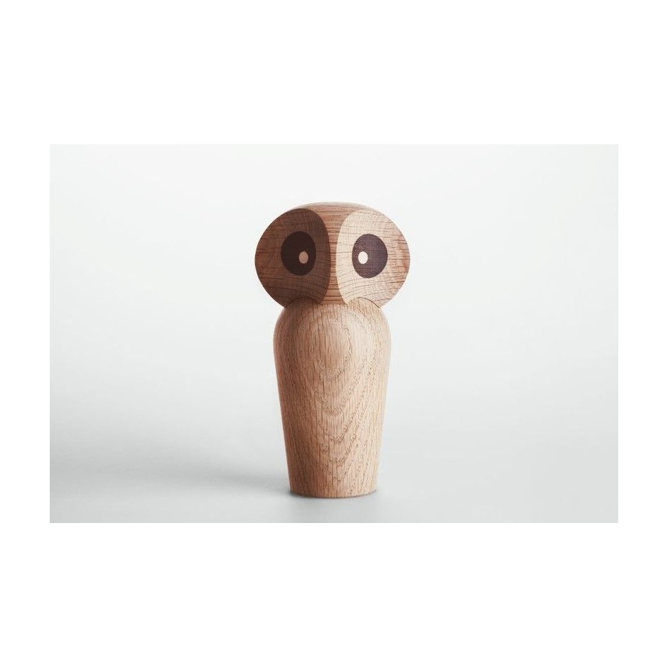 Owl, natural oak wood Owl, natural oak wood