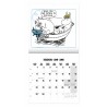 Calendrier mural Moomin 2020, 20 x  20 cm