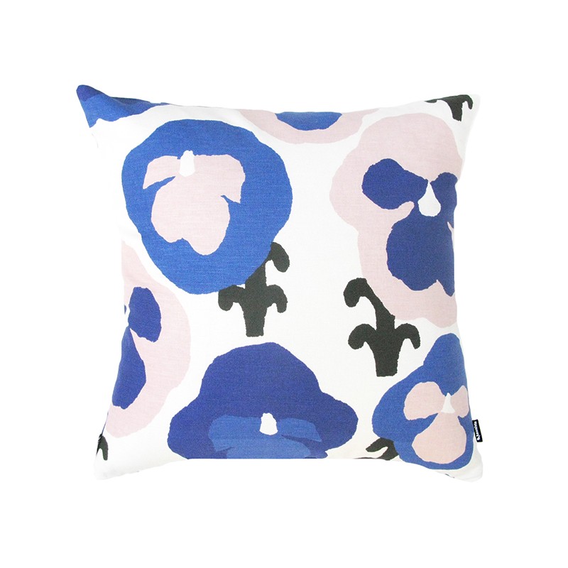 Housse de coussin Orvokki bleu, Kauniste