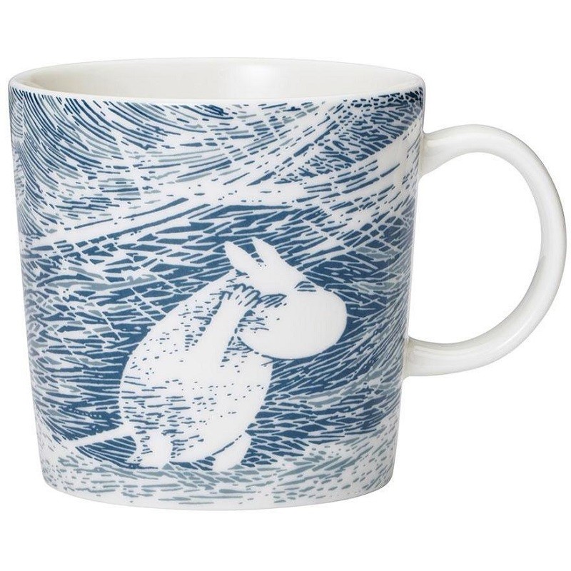 Mug Moomin Tempete de neige Tove Jansson