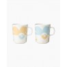Oiva/Suur Unikko, set de deux mugs, serie limitée, Marimekko