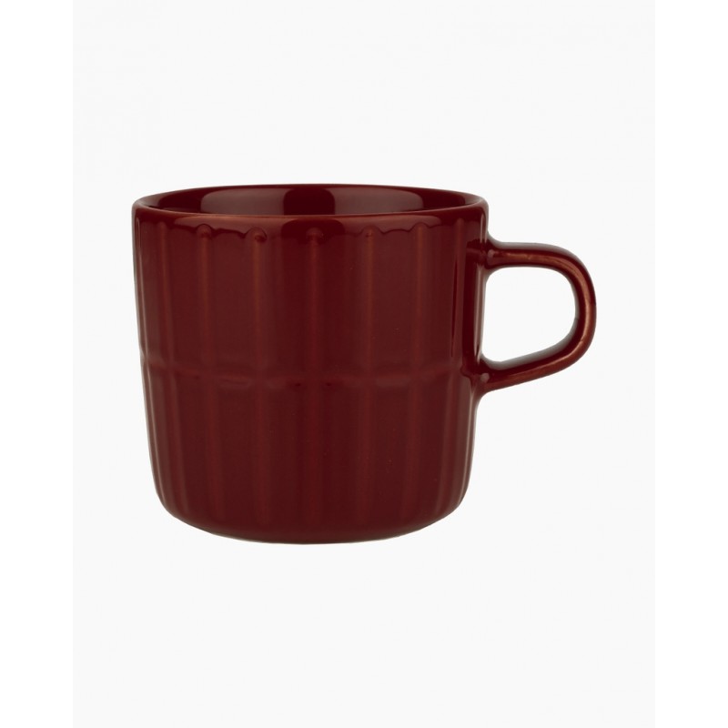 Tasse à café sans Marimekko, Oiva - Tiiliskivi 2 dl, tasse, rouge, tasse design, Tasse à café sans Marimekko, Oiva - Tiiliskivi 2 dl, tasse, rouge, tasse design,