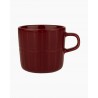 Tasse à café sans Marimekko, Oiva - Tiiliskivi 2 dl, tasse, rouge, tasse design,