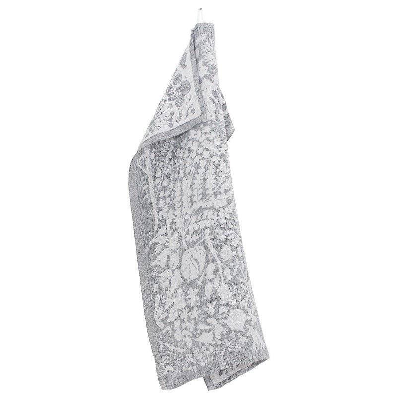 Torchon en lin lavé, torchon tissé jacquard, torchon Lapuan Kankurit, tissé en Finlande, certifié OKO-TEX Torchon en lin lavé, torchon tissé jacquard, torchon Lapuan Kankurit, tissé en Finlande, certifié OKO-TEX
