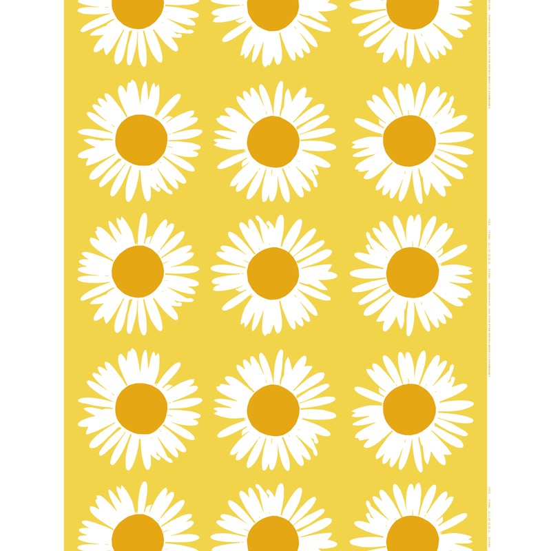 Coton enduit Auringonkukka, Marimekko