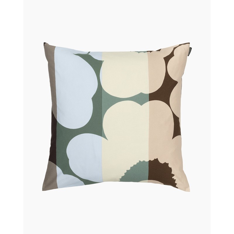 Housse de coussin Räsymatto Marimekko - noir blanc jaune