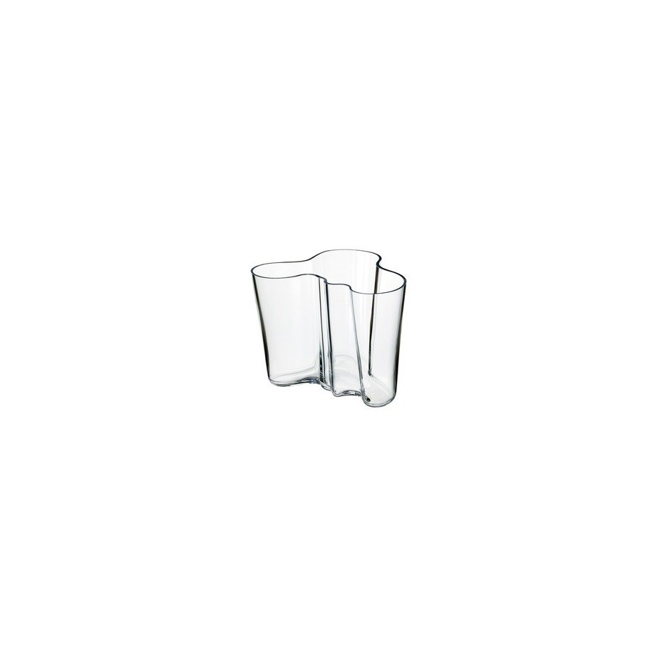 Vase Aalto clair 95 mm, design Alvar Aalto en 1936 Vase Aalto clair 95 mm, design Alvar Aalto en 1936