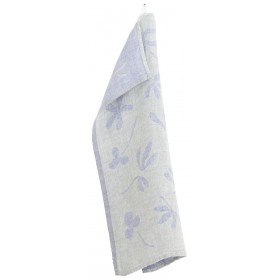 Torchon en lin lavé écologique tisse jacquard représente le motif FRIIDA, Lapuan Kankurit, Finlande