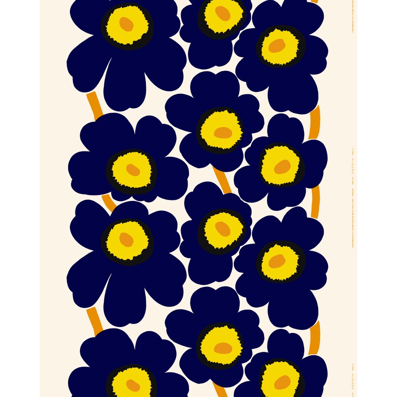 Tissu Marimekko Unikko 60th anniversary Tissu Marimekko Unikko 60th anniversary