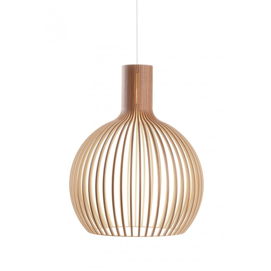 Lampe suspension Octo 4240 noyer - Secto Design Lampe suspension Octo 4240 noyer - Secto Design