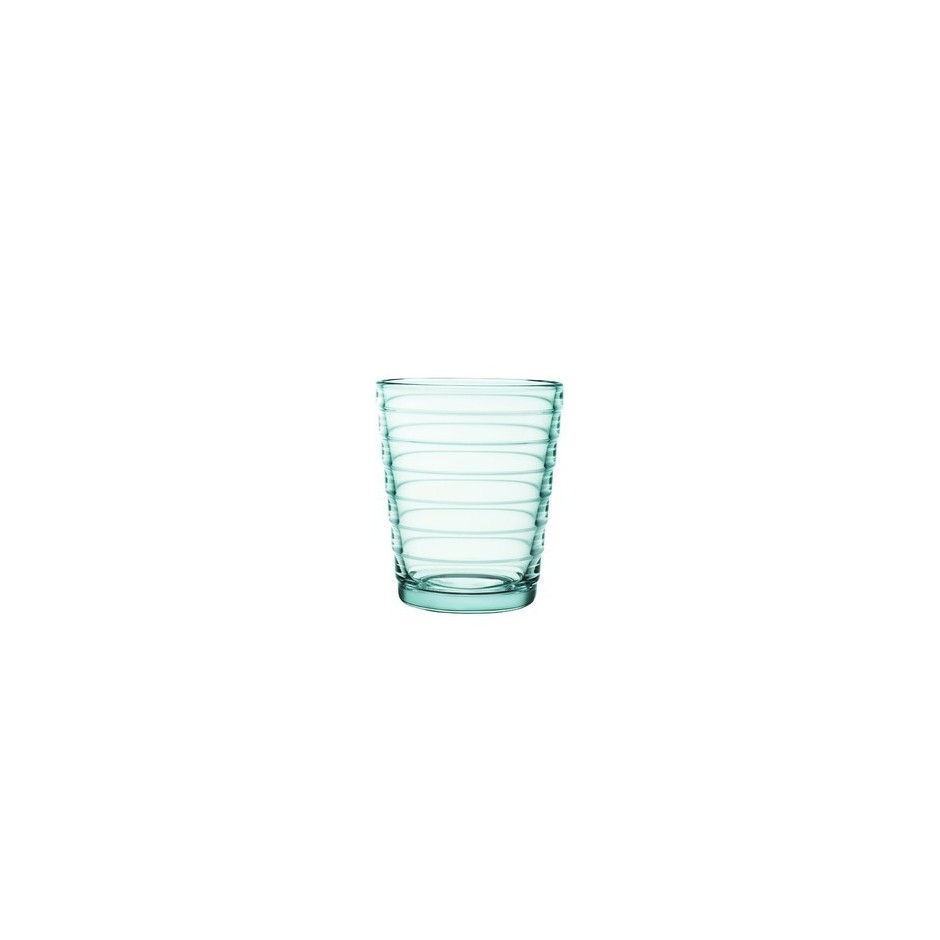 Aino Aalto tumbler 22 cl, water green, by 2 pieces Aino Aalto tumbler 22 cl, water green, by 2 pieces