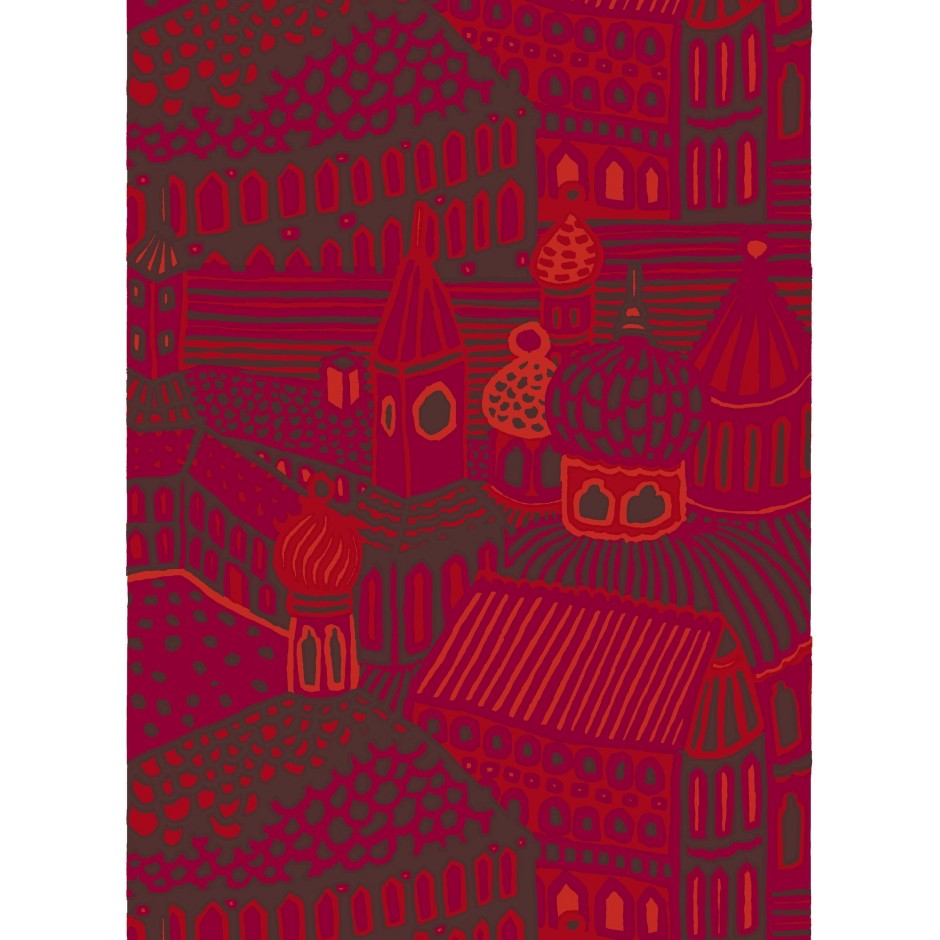 Tissu Marimekko Tuuli blanc et noir Tissu Marimekko Tuuli blanc et noir