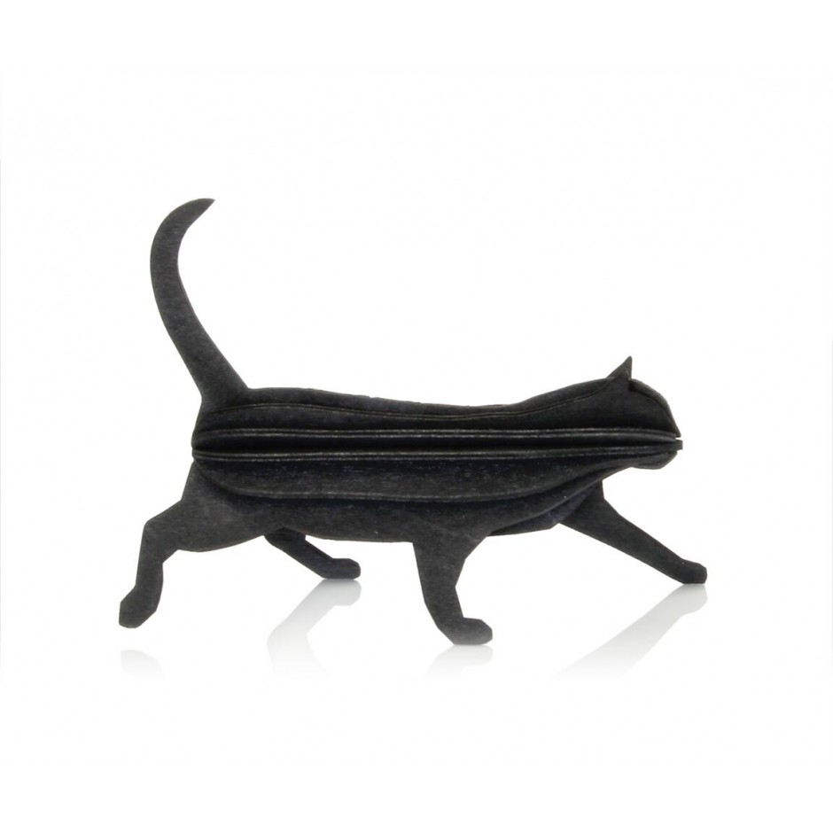 Plywood CAT post card and decoration Plywood CAT post card and decoration